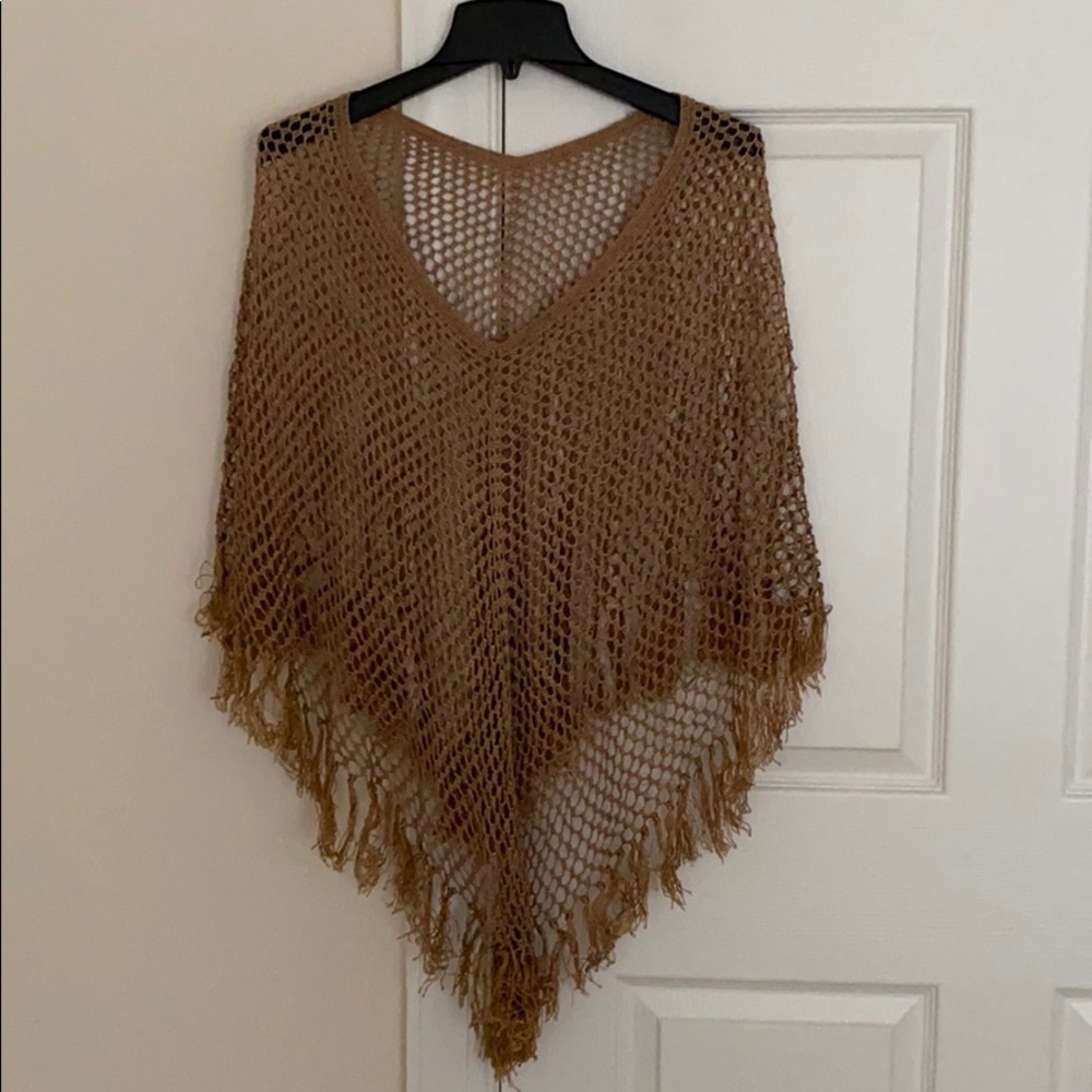 Crochet pancho